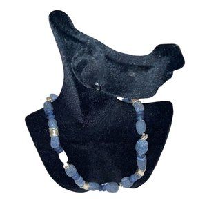 Silpada blue coral necklace, retired, very rare